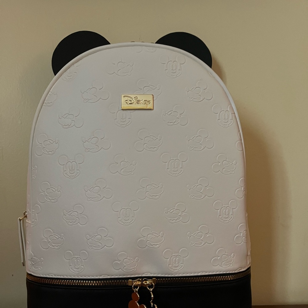 Disney Primark NWT Mickey Mouse white mini backpack